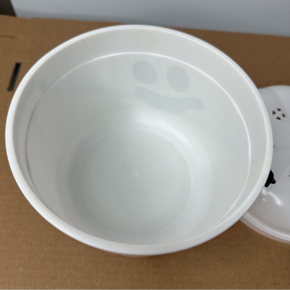 Vintage 1986 McDonalds Happy Meal Ghost Halloween Bucket and Lid 👻 - Picture 8 of 9